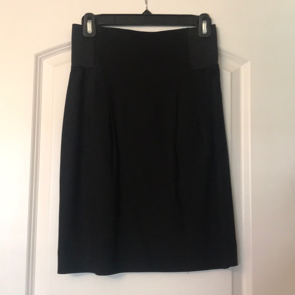 Black high waste BCBG Maxazria skirt